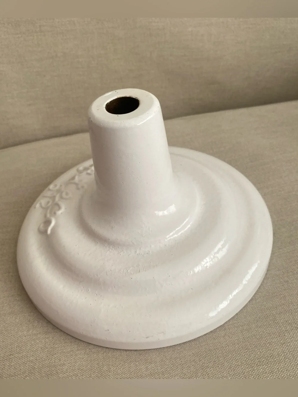 VTG Ateco 612 Cake Decorating Display Stand (ONLY) Made of Enameled Cast Iron